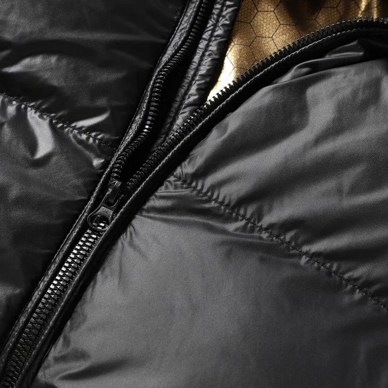 Chaqueta de algodón de invierno cortavientos para hombre estampada, cálida, con capucha, informal, nueva, gruesa, moderna, talla 5XL, ropa de hombre