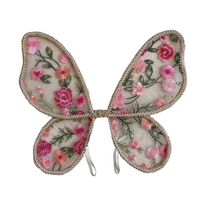 Child Butterfly Wing Photography Props Lace Butterfly Wing for Creative Play