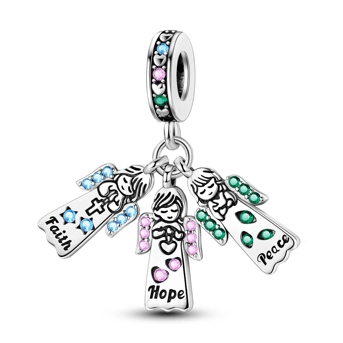 New Arrivals Silver Plated Cute Pet Moon Luminous Firefly Charms Fit Original Bangle Beads Pendent Dangle Bracelet DIY Jewelry