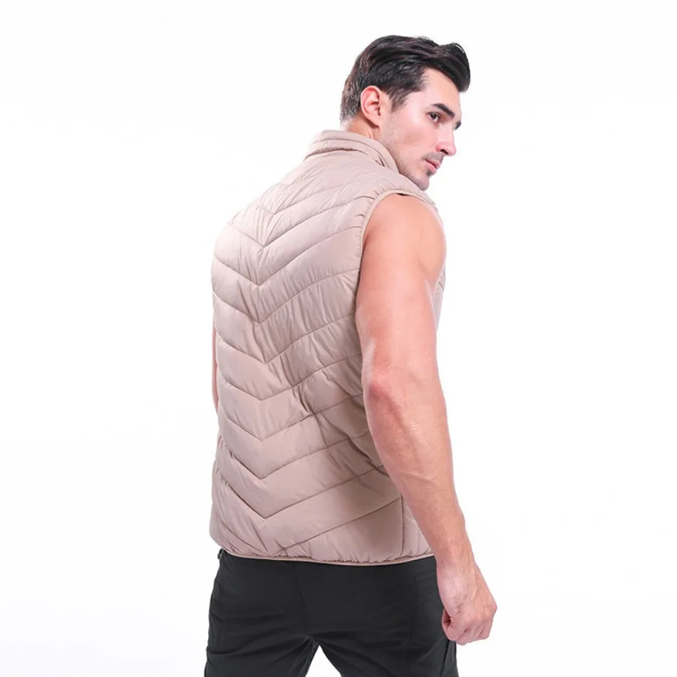 Men Casual Coat Vest Tactical Sports Thicken Warm Sleeveless Camouflage Jackets Male High-quality Waterproof Zipper Waistcoat