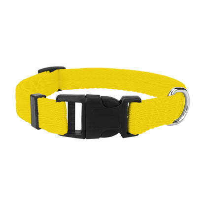 Collares de perro ajustables para perros pequeños, medianos y grandes, cinta de nailon delgada y hebilla de plástico de liberación rápida, accesorios para mascotas
