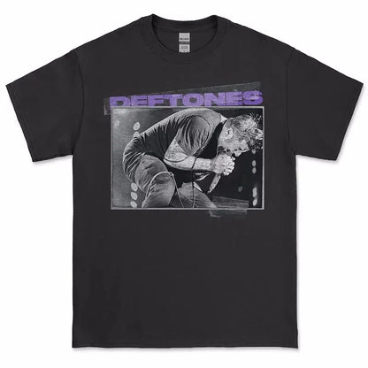 Deftones Sub-tone Band Alternative Rap Music Style Metal American T-shirt Men's Summer Fashion Trend Cotton Breathable T-shirt