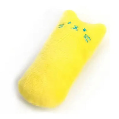 Juguetes de hierba gatera, bonito cojín de peluche para el pulgar, para rechinar los dientes, resistente a las mordeduras, juguete para gatos, accesorios para mascotas