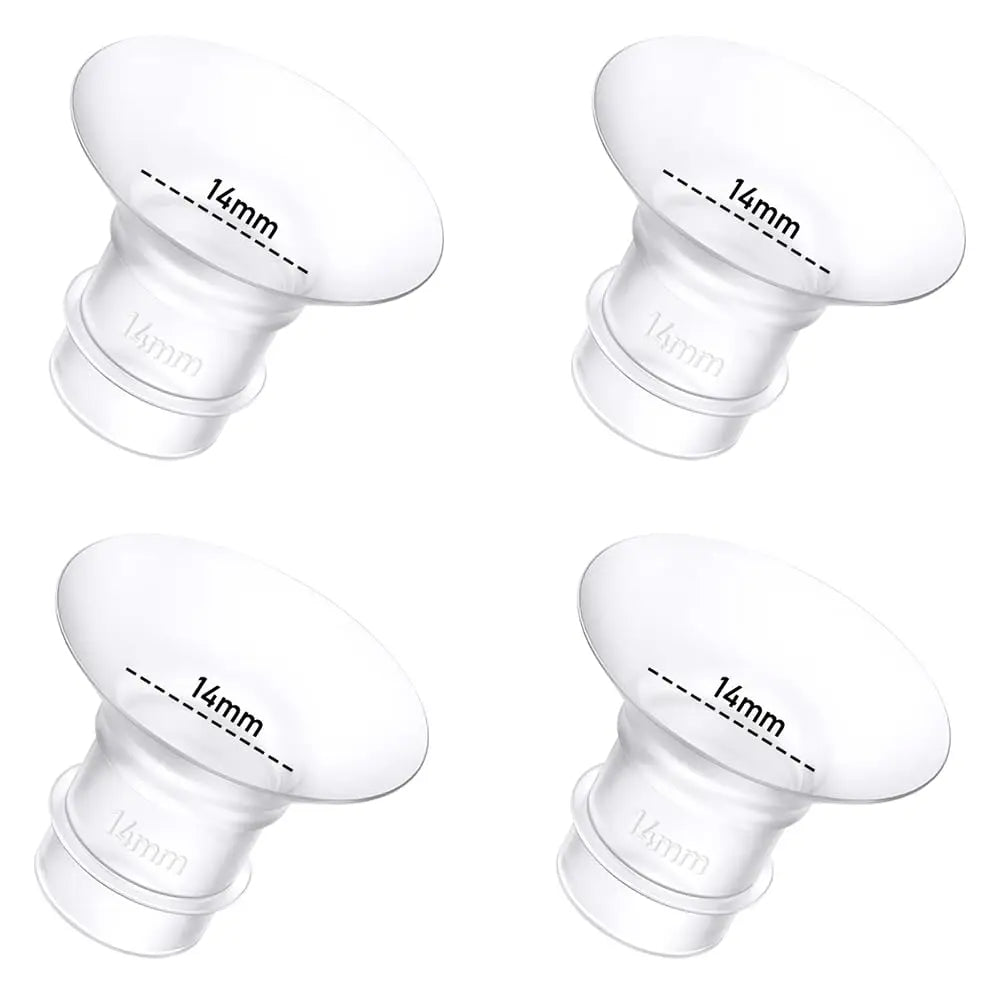 Breast Pump Flange Insert Kit for Momcozy/Spectra S1/S2, Eufy/Medela/Elvie/Lansinoh/Paruu Breast Pump Wearable Pumps