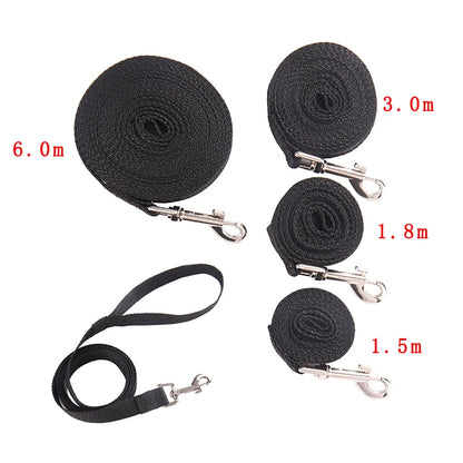 Correa para perros medianos y grandes, cachorros, gatos, para pasear, entrenar, cuerda de nailon para perros grandes, correas largas de 6m 10m 15m 20m 30m 50m