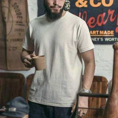 Camiseta de hombre de verano de algodón puro, a la moda, casual, holgada, con estampado de calavera y conejo, cuello redondo, manga corta, para deporte