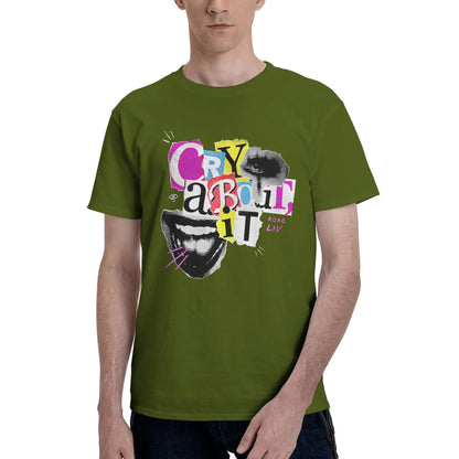 Man T-Shirt Liv Morgan T-Shirts Fashion  Summer Tees Vintage Design Cotton Clothing Birthday Gift