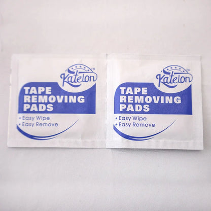 New Non-woven Lace Glue Remover Pads For Wigs 20Pcs Remover For Tape In Hair Extensions Wholesalers Factory Price Wig Repair Kit