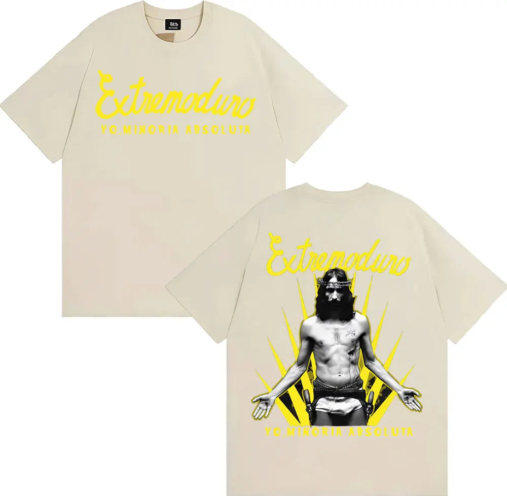 Rock Band Extremoduro Yo,minoria Absolvta T Shirts Men Women Harajuku 90s Vintage Hip Hop T-shirt Summer Tops Loose Cozy T Shirt