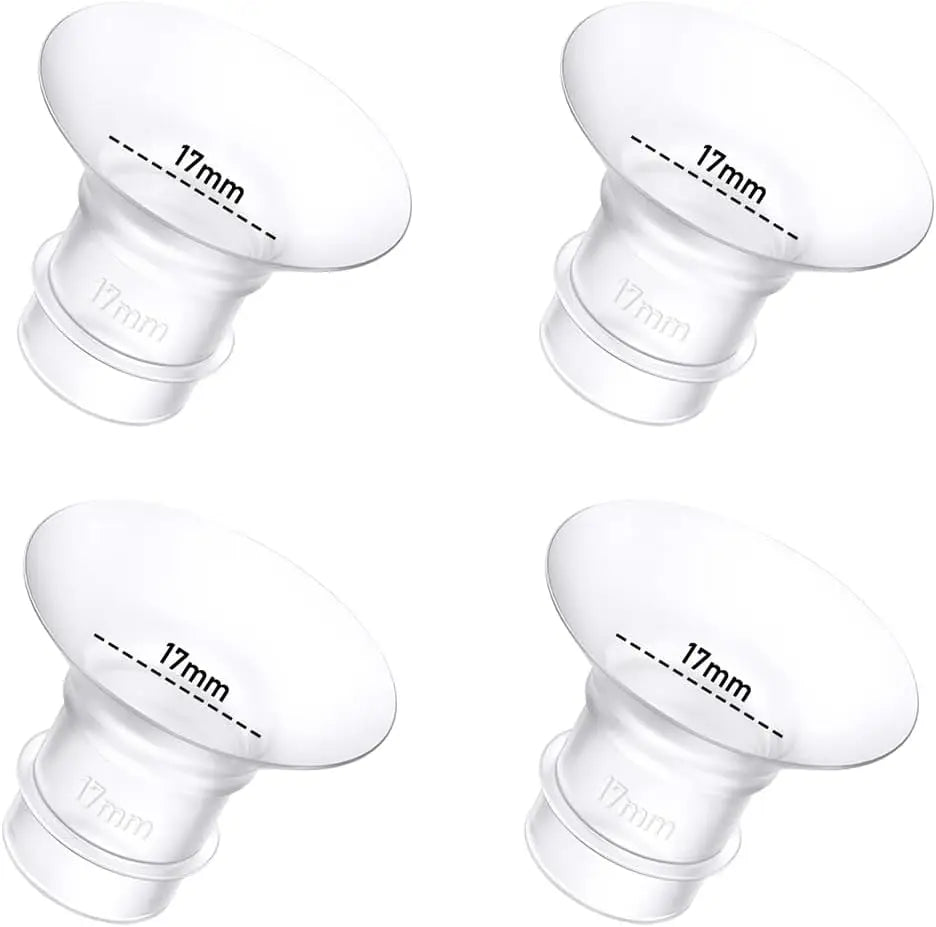 Breast Pump Flange Insert Kit for Momcozy/Spectra S1/S2, Eufy/Medela/Elvie/Lansinoh/Paruu Breast Pump Wearable Pumps