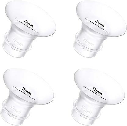 Breast Pump Flange Insert Kit for Momcozy/Spectra S1/S2, Eufy/Medela/Elvie/Lansinoh/Paruu Breast Pump Wearable Pumps