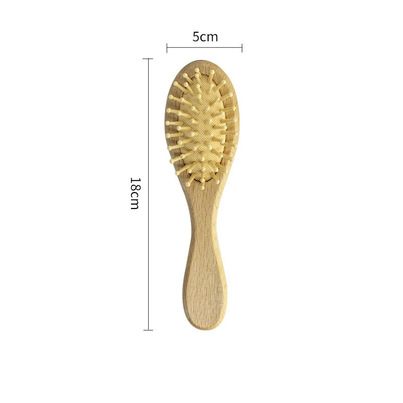 NEW Custom Name Wooden DIY Baby Hairbrushes Engrave Infant Name Wooden Newborn Hair Brush Comb Brush Birthday Baby Shower Gifts