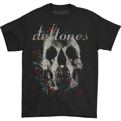 Deftones Sub-tone Band Alternative Rap Music Style Metal American T-shirt Men's Summer Fashion Trend Cotton Breathable T-shirt