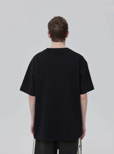 Y2k Harajuku Streetwear Men's New Summer Fashion Short Sleeved Cartoon Print Design Shirt Retro Hip Hop Trend Oversized T-Shirt