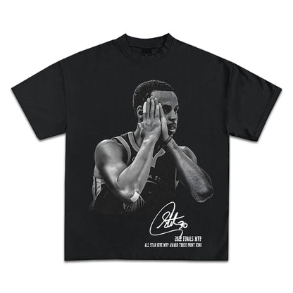 Pop Culture Vintage Graphic T-Shirt Collection American Rap Basketball Streetwear Hip-Hop Y2K Top Premium Qua Men Clothing Short