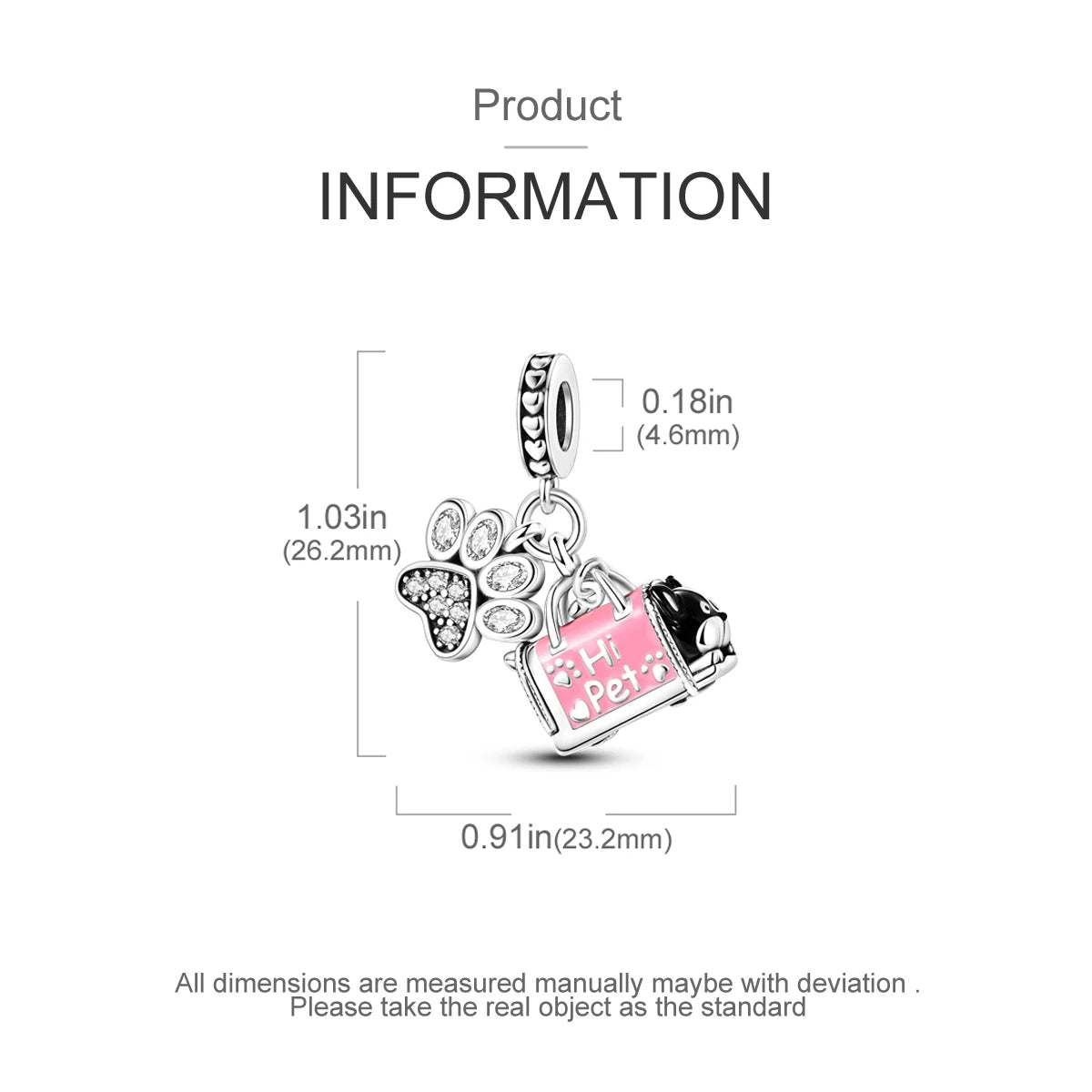 New Arrivals Silver Plated Cute Pet Moon Luminous Firefly Charms Fit Original Bangle Beads Pendent Dangle Bracelet DIY Jewelry