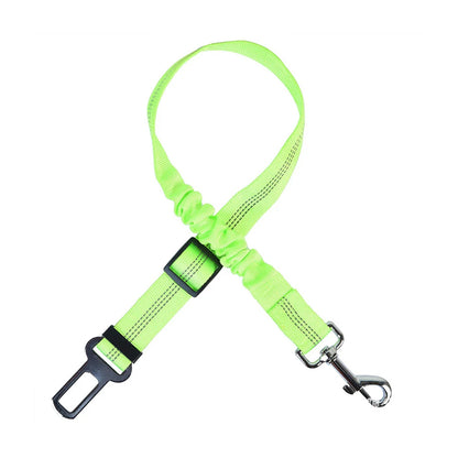Cinturón de seguridad para coche de mascotas, correa de nailon para vehículos, asiento trasero, cinturón de seguridad ajustable para perros, arnés, collar, accesorios para mascotas para paseos al aire libre