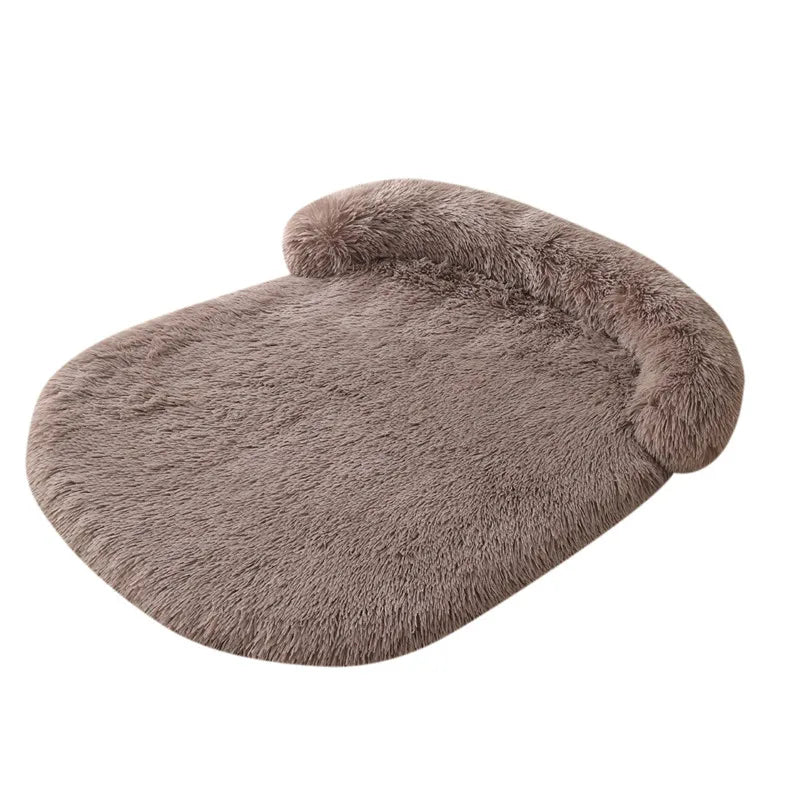 Sofá ortopédico impermeable y lavable para perros, cama para mascotas de espuma de huevo con parte inferior extraíble y antideslizante