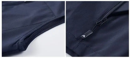 Chalecos cargo de verano para hombre, finos, de malla transpirable, chalecos sin mangas para escalar, chaquetas, ropa deportiva masculina, chalecos informales 6XL