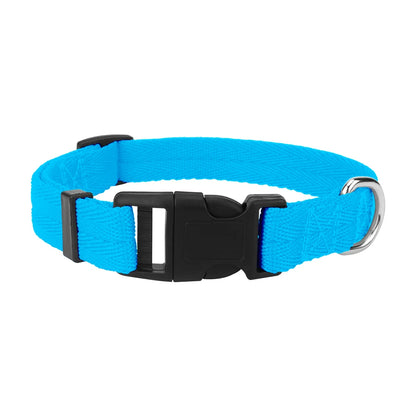 Collares de perro ajustables para perros pequeños, medianos y grandes, cinta de nailon delgada y hebilla de plástico de liberación rápida, accesorios para mascotas