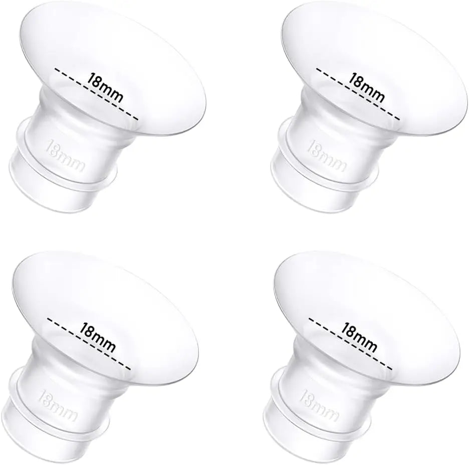 Breast Pump Flange Insert Kit for Momcozy/Spectra S1/S2, Eufy/Medela/Elvie/Lansinoh/Paruu Breast Pump Wearable Pumps