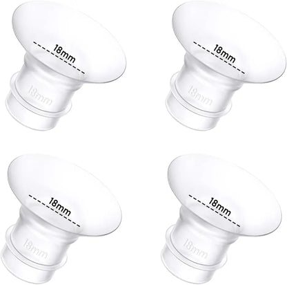 Breast Pump Flange Insert Kit for Momcozy/Spectra S1/S2, Eufy/Medela/Elvie/Lansinoh/Paruu Breast Pump Wearable Pumps