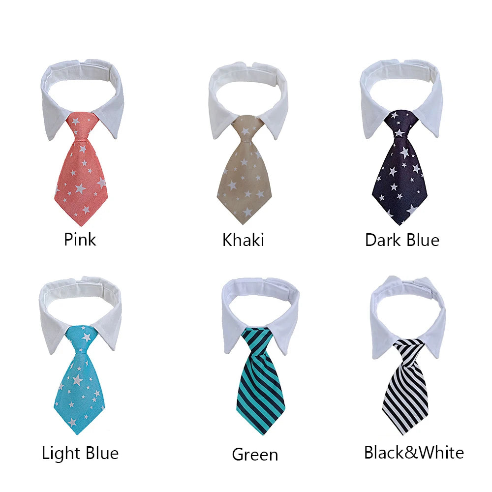 Corbata formal de esmoquin con pajarita negra y roja para perro, gato, accesorios para mascotas, traje para perros y gatos pequeños y medianos