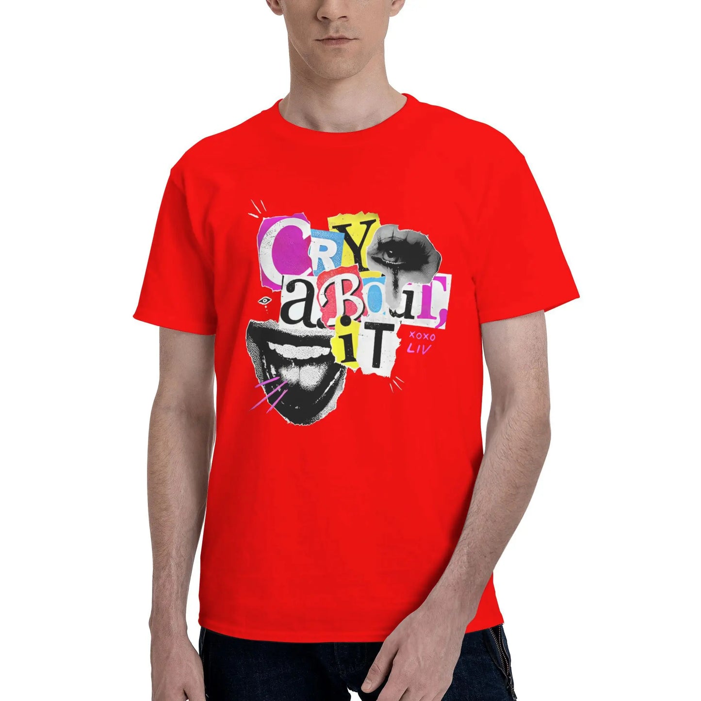 Man T-Shirt Liv Morgan T-Shirts Fashion  Summer Tees Vintage Design Cotton Clothing Birthday Gift