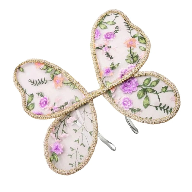 Child Butterfly Wing Photography Props Lace Butterfly Wing for Creative Play