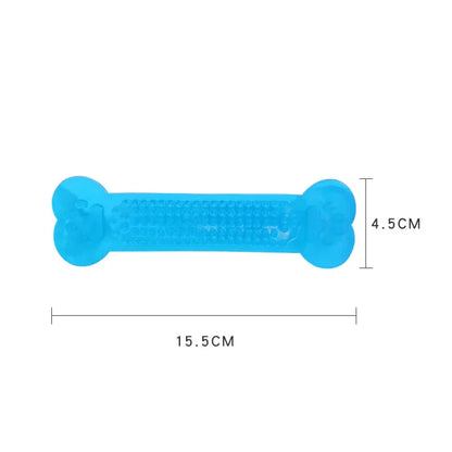 Juguetes para masticar para perros Hot Sale, juguete de hueso de goma para masticadores agresivos, cepillo de dientes para perros, cuidado dental para cachorros, accesorios para mascotas