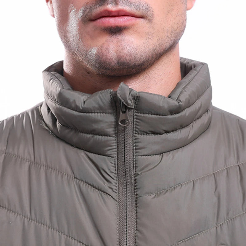 Men Casual Coat Vest Tactical Sports Thicken Warm Sleeveless Camouflage Jackets Male High-quality Waterproof Zipper Waistcoat