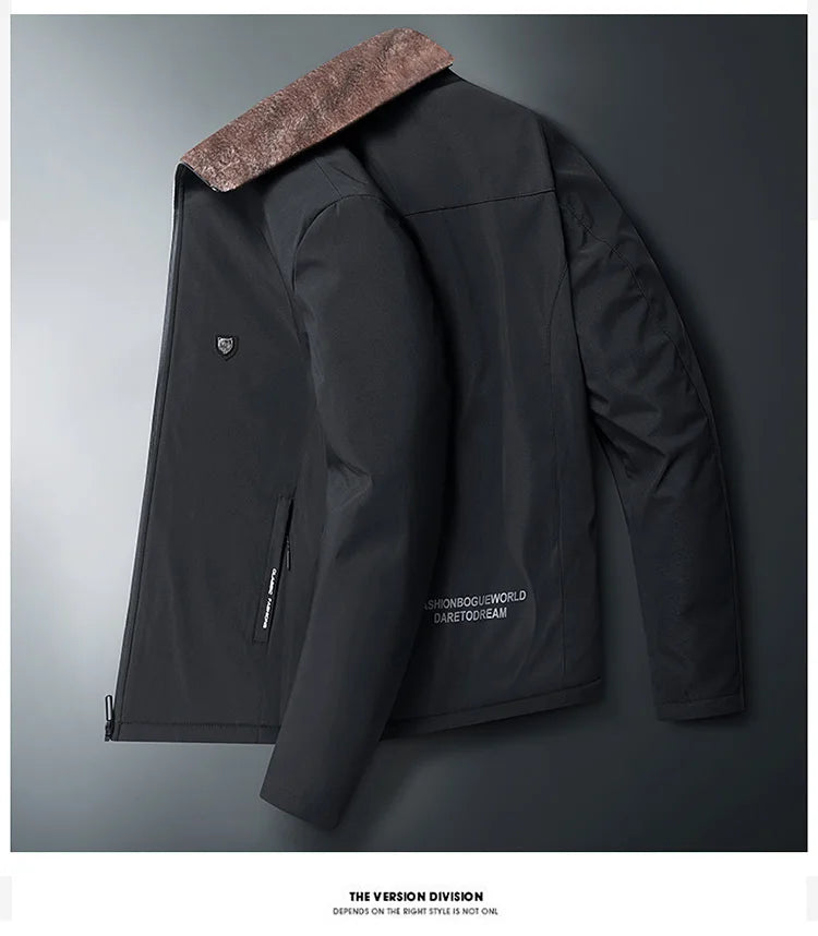 2024 Winter jackets men Fashion Thick Warm Cotton-Padded Jacket Men's Casual Loose style High Quality Large Size coat male 8XL