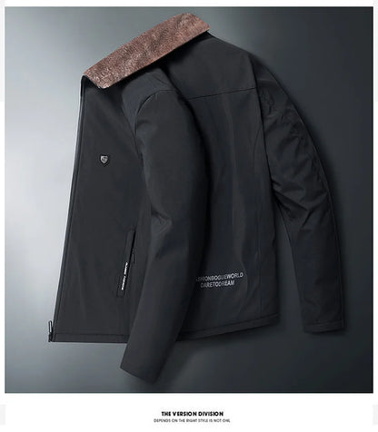 2024 Winter jackets men Fashion Thick Warm Cotton-Padded Jacket Men's Casual Loose style High Quality Large Size coat male 8XL