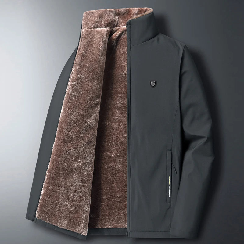 2024 Winter jackets men Fashion Thick Warm Cotton-Padded Jacket Men's Casual Loose style High Quality Large Size coat male 8XL