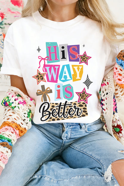 Camiseta de celebración de Pascua "White His Way Is Better"