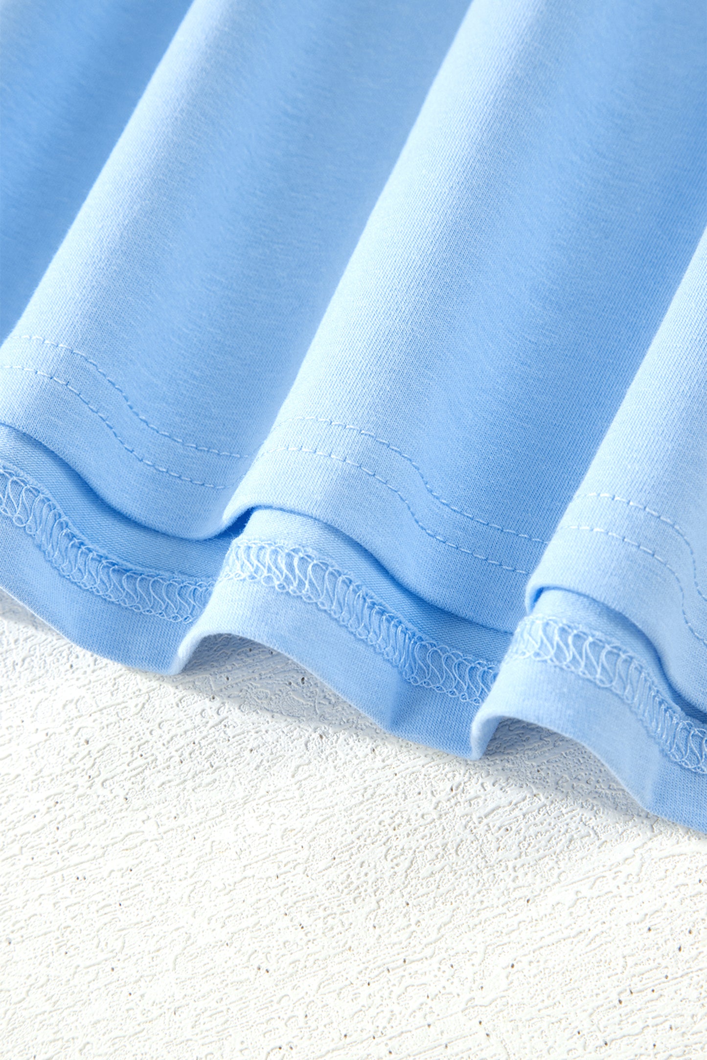 Minivestido de cambio Beau Blue patriótico con lazo grande cosido