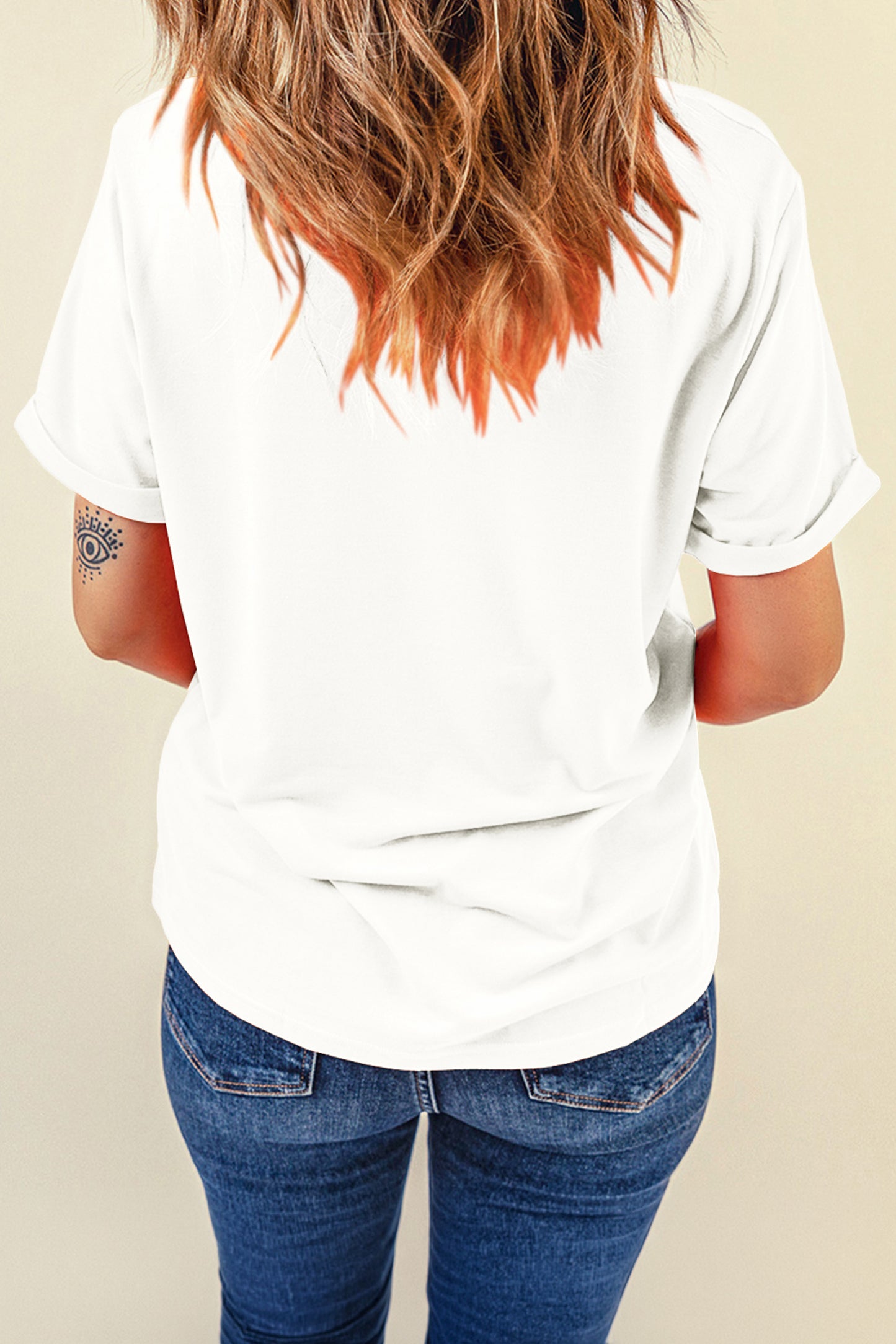 Camiseta blanca de tirantes finos con gráfico Crabby Vacation
