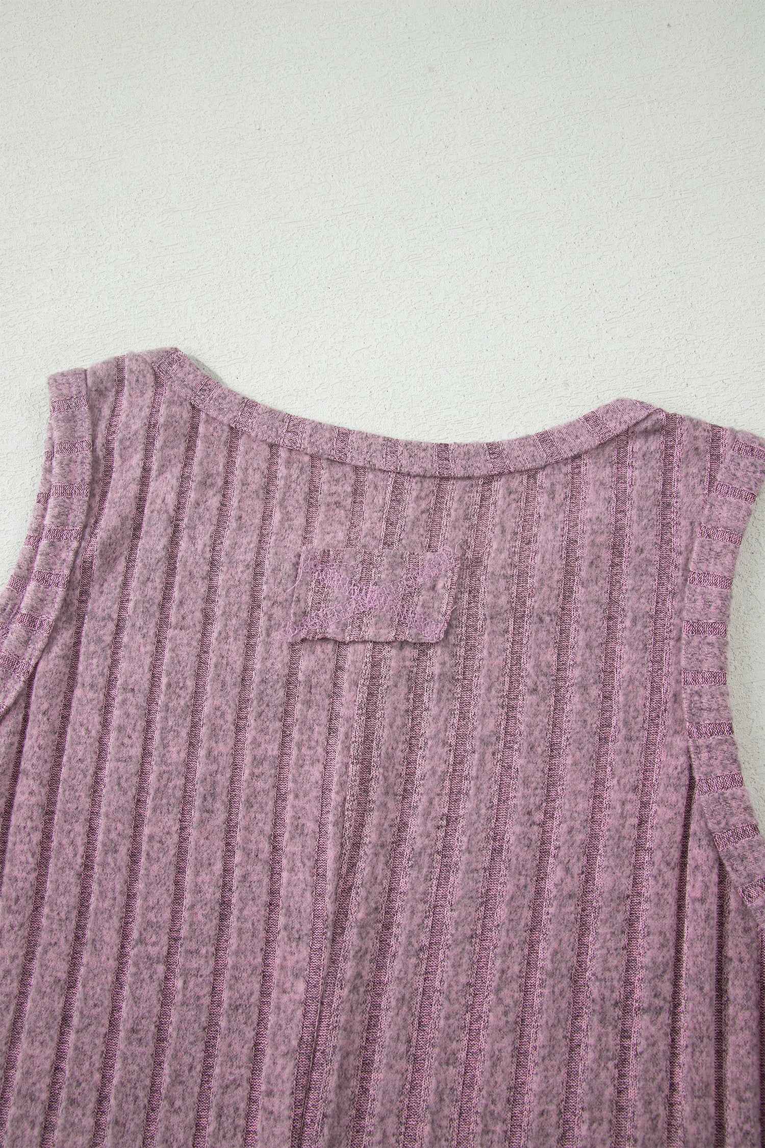 Phalaenopsis Slim Ribbed Mineral Wash Tank Top