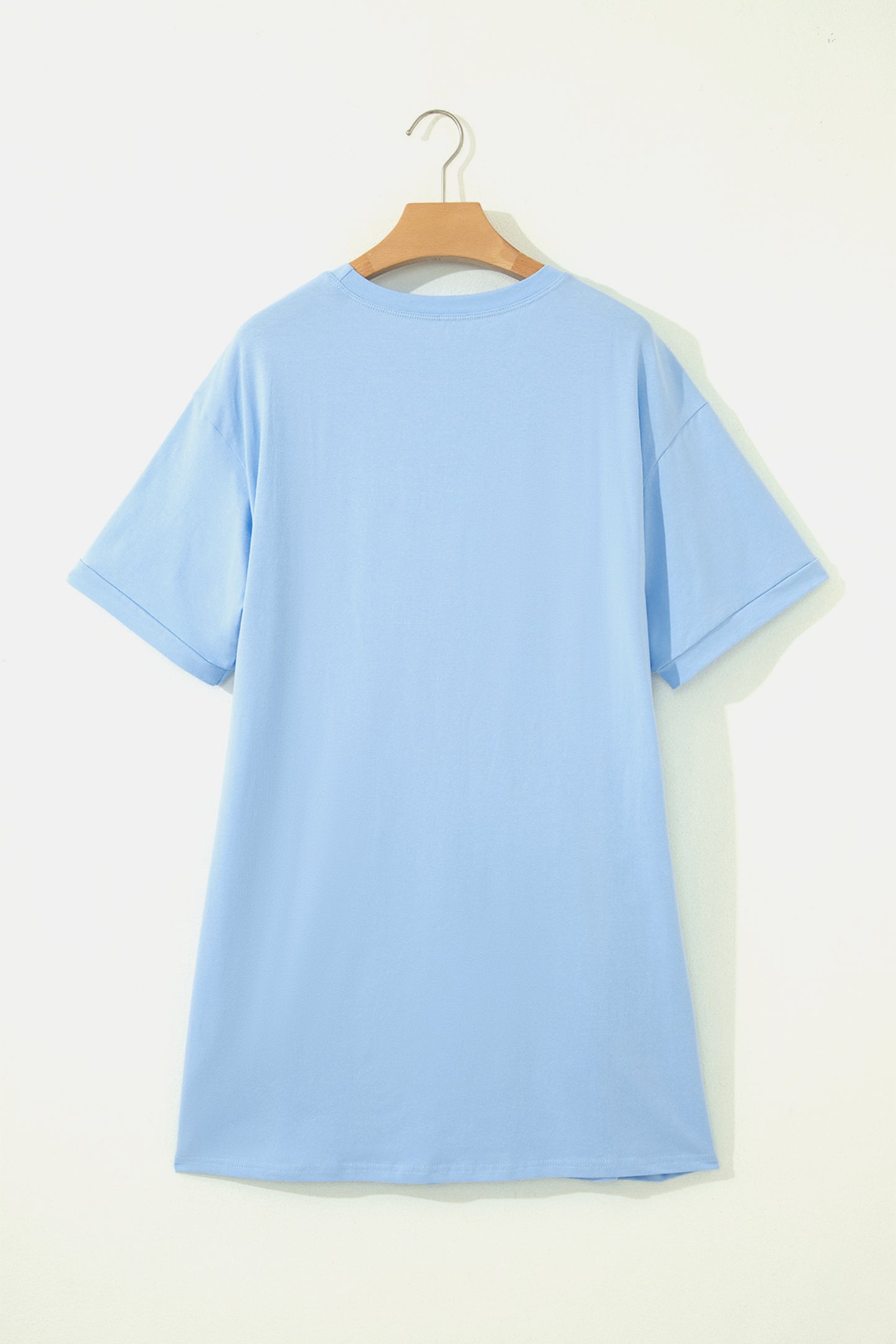 Minivestido de cambio Beau Blue patriótico con lazo grande cosido