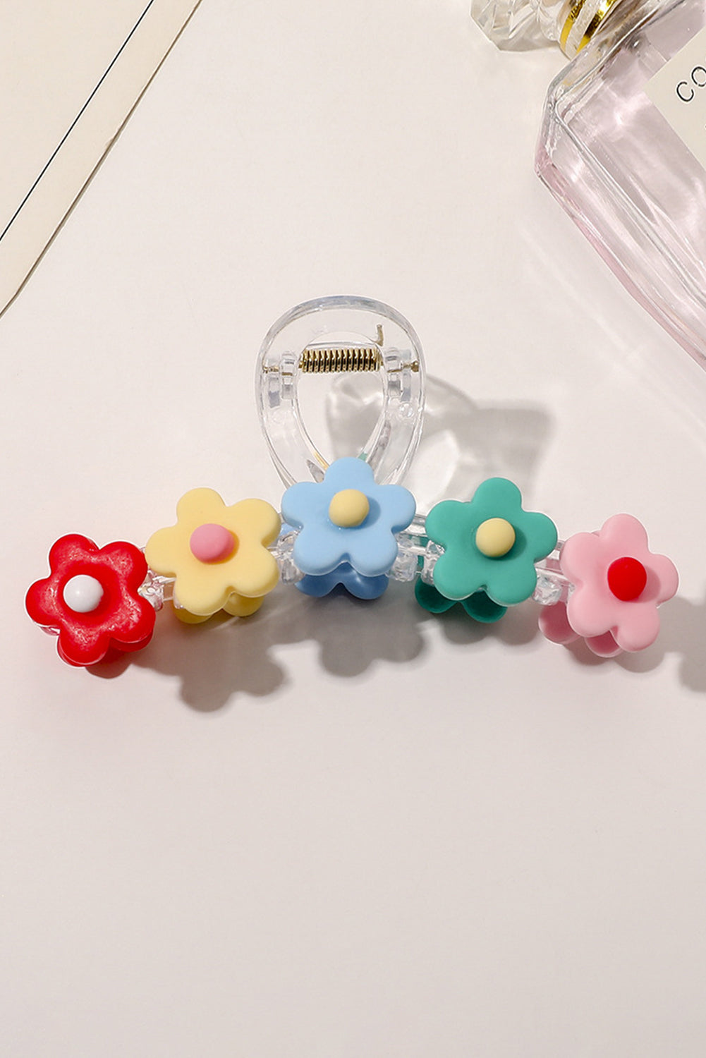Multicolour Flowers Cute Hair Claw Clip - Snoopy's Closet
