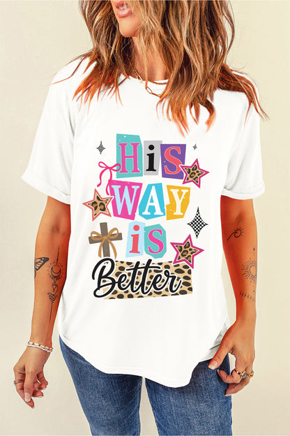 Camiseta de celebración de Pascua "White His Way Is Better"