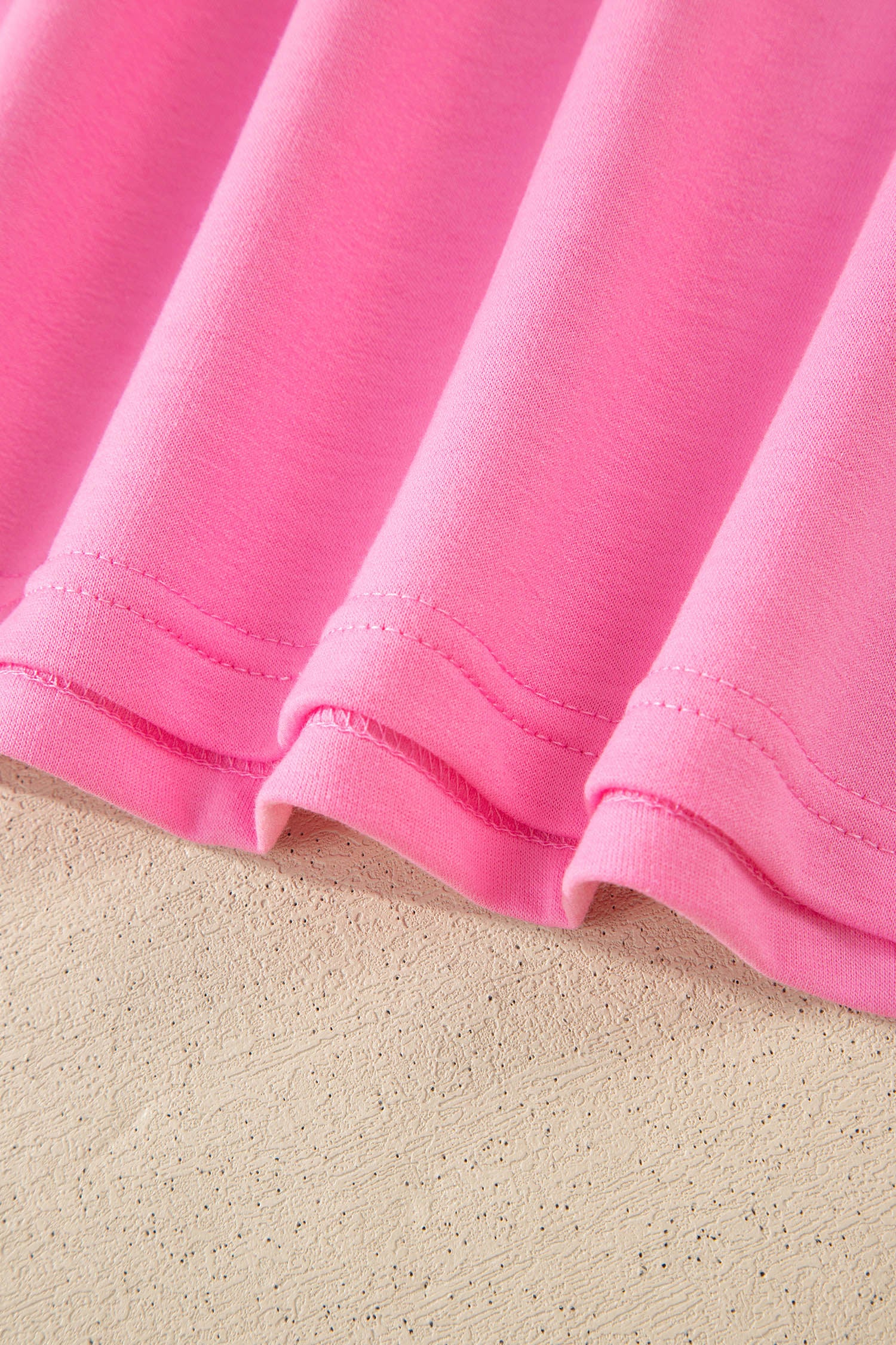 Sachet Pink V Neck Short Sleeve Top Drawstring Shorts 2pcs Set - Snoopy's Closet