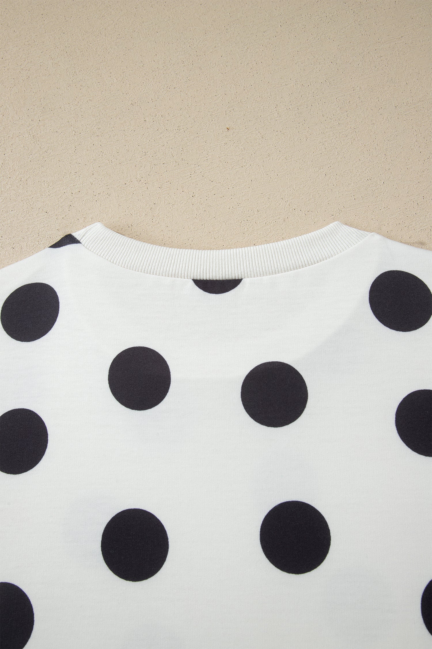 White Polka Dot Short Sleeve Top Casual Skort 2pcs Outfit - Snoopy's Closet